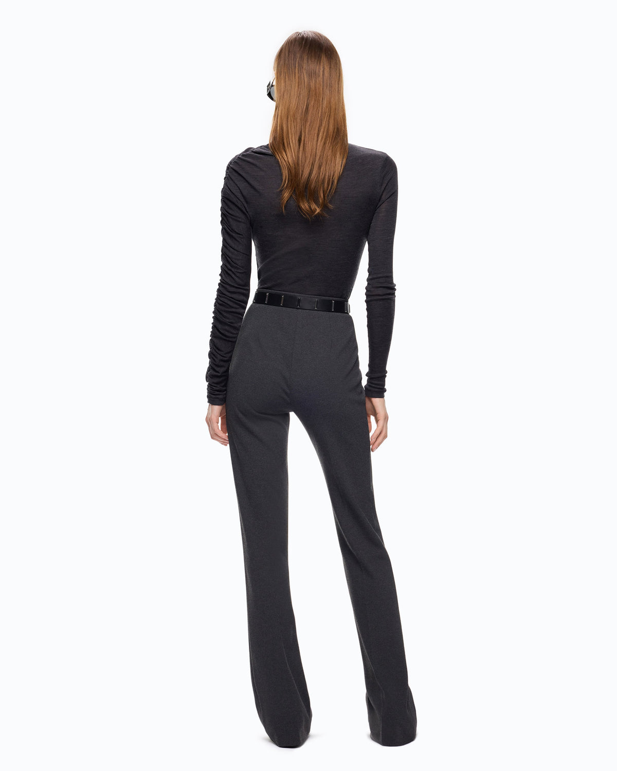Pinko 100054A3NV - Flared jersey trousers