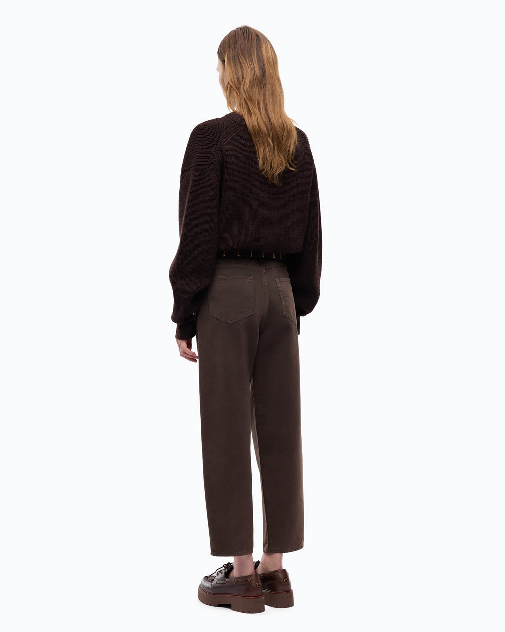 Pinko 103857A3KU - Pantaloni barrel fit in bull denim