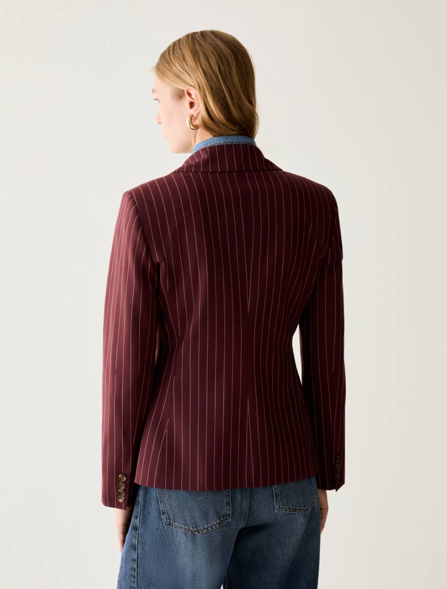 Pennyblack PBBGOMMA - Blazer doppiopetto gessato - Vista 4