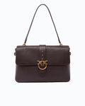Pinko 105067A2JG - Borsa a spalla grande Extra Love Bag One Slouchy in pelle new biker