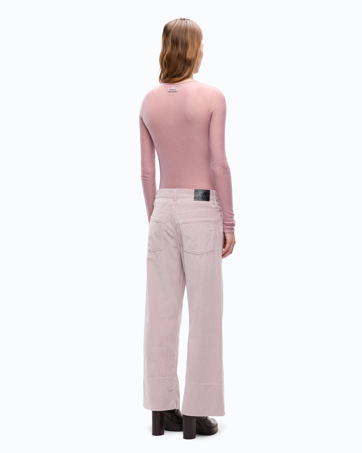 Pinko 105398A2PM - Sequin crew neck sweater