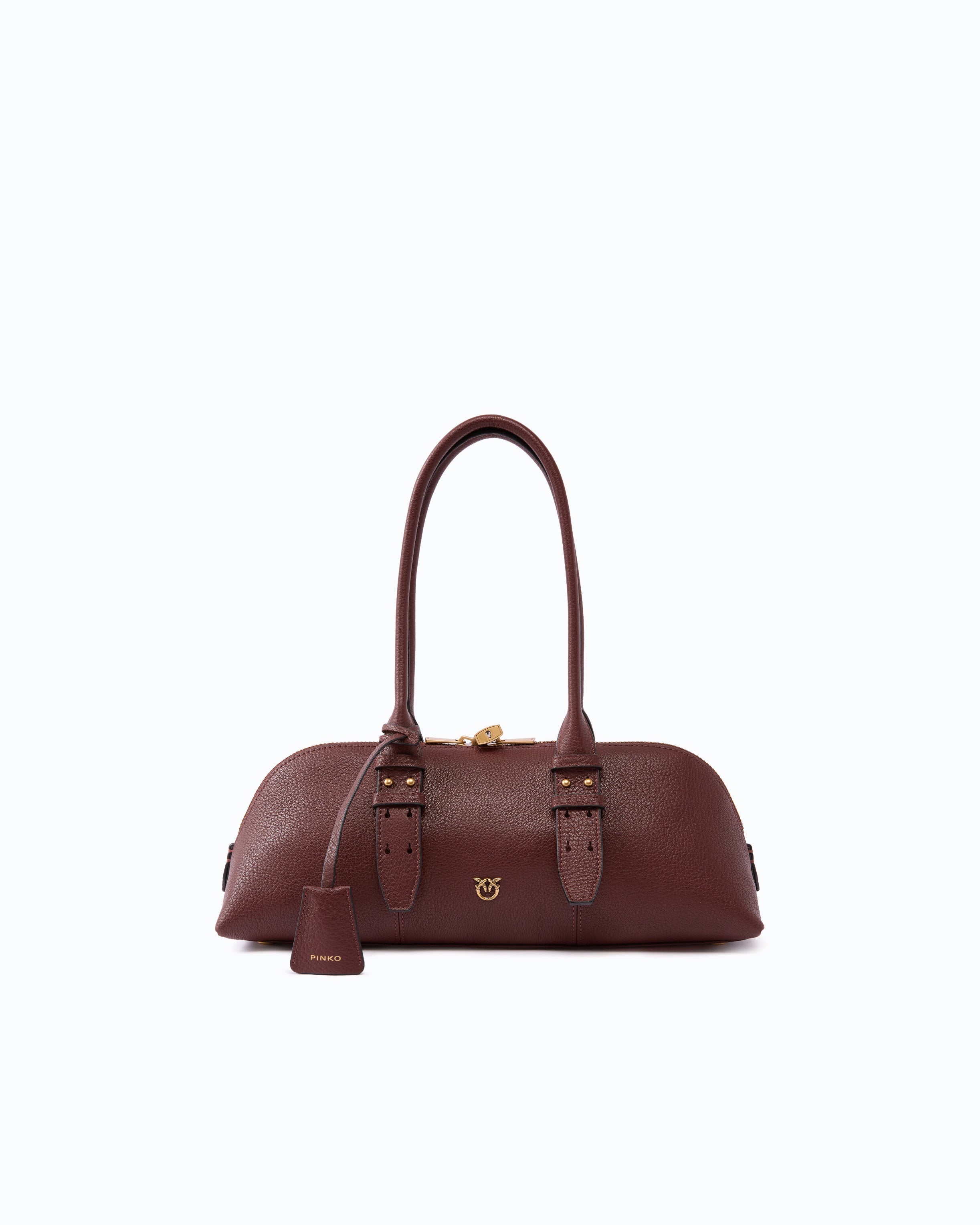 Pinko 106169A3CX - Borsa a spalla grande Escape Bag Horizontal in pelle fiore