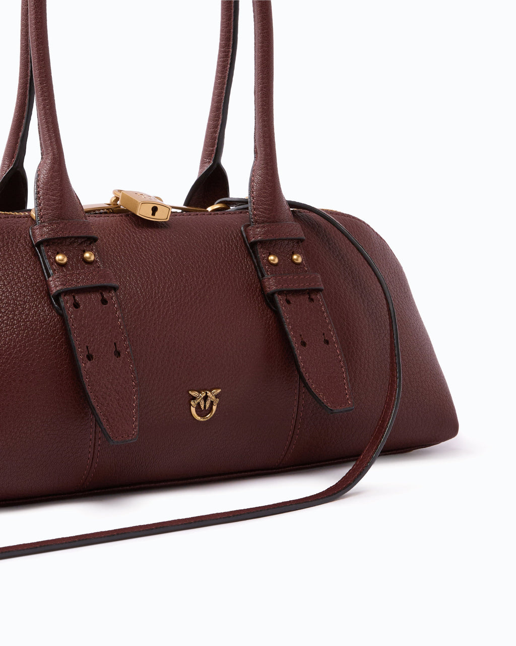 Pinko 106169A3CX - Borsa a spalla grande Escape Bag Horizontal in pelle fiore