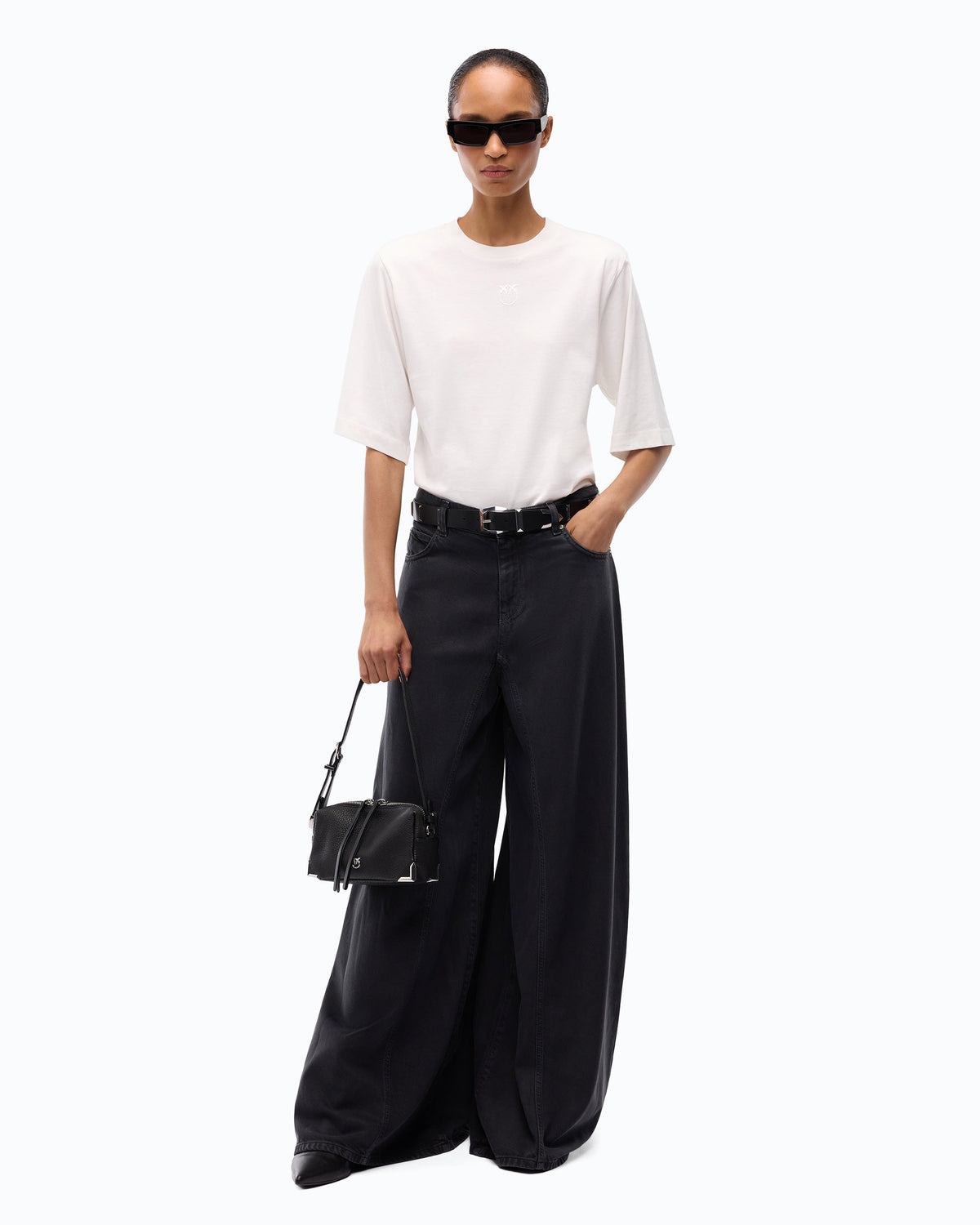 Pinko 106228A3YN - Jeans svasati super wide leg