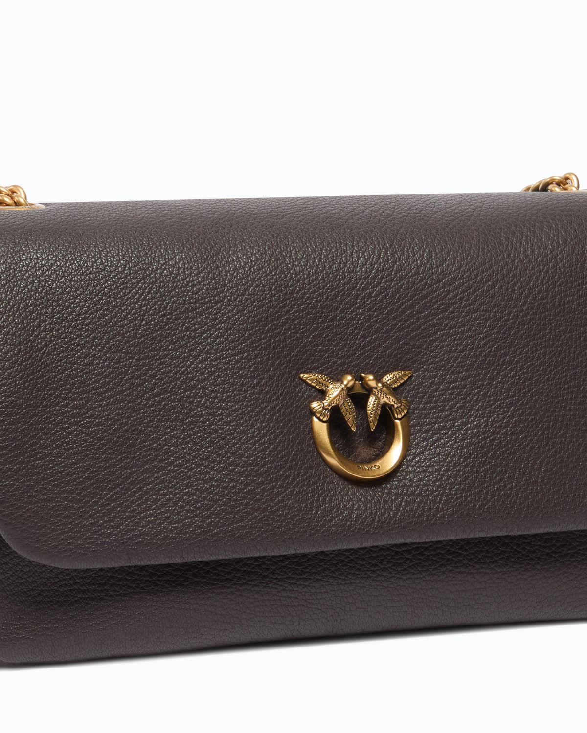 Pinko 107022A3CX - Borsa a tracolla media Love Bag Click Soft Horizontal in pelle fiore