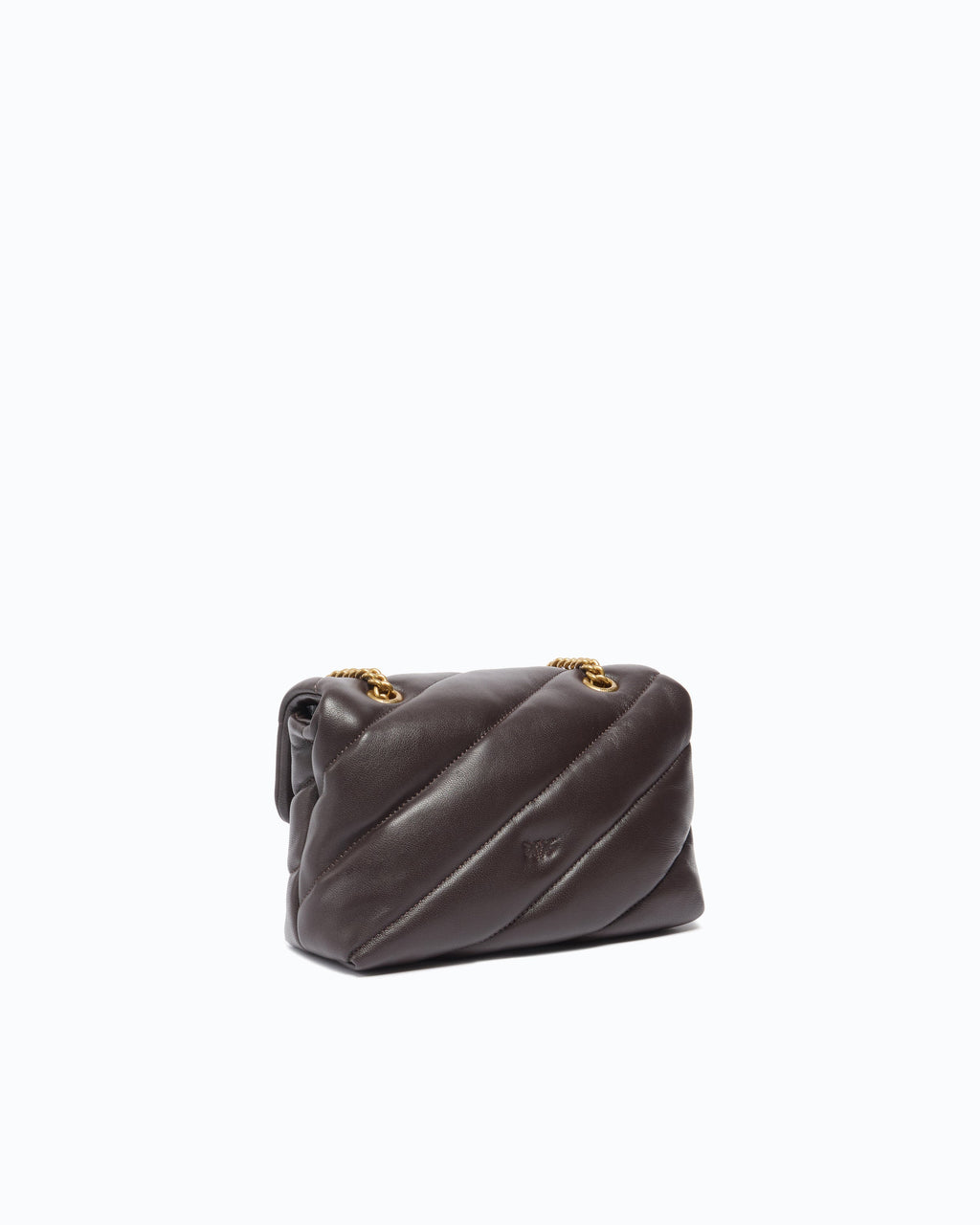 Pinko 107058A0F2 - Borsa a tracolla Mini Love Bag Puff in nappa trapuntata con fibbia gioiello