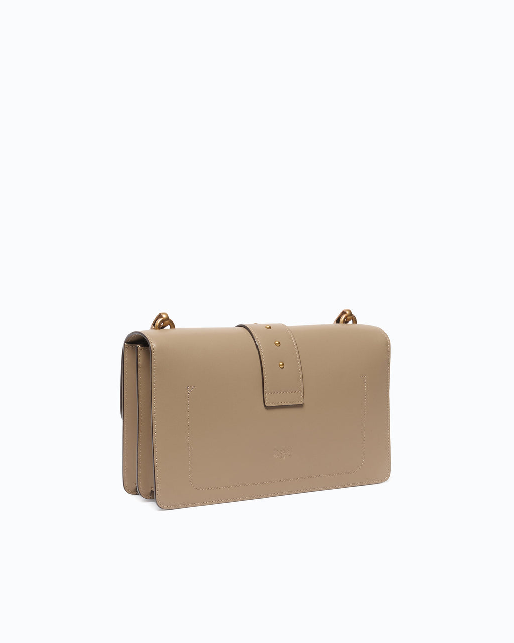 Pinko 107070A0F1 - Borsa a tracolla media Love Bag One in pelle con fibbia gioiello