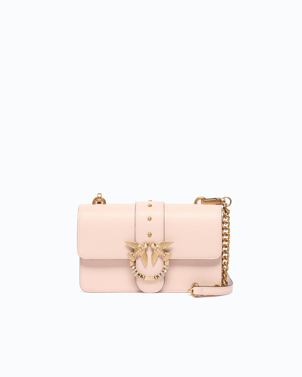 Pinko 107071A0F1 - Borsa a tracolla Mini Love Bag One in pelle con fibbia gioiello