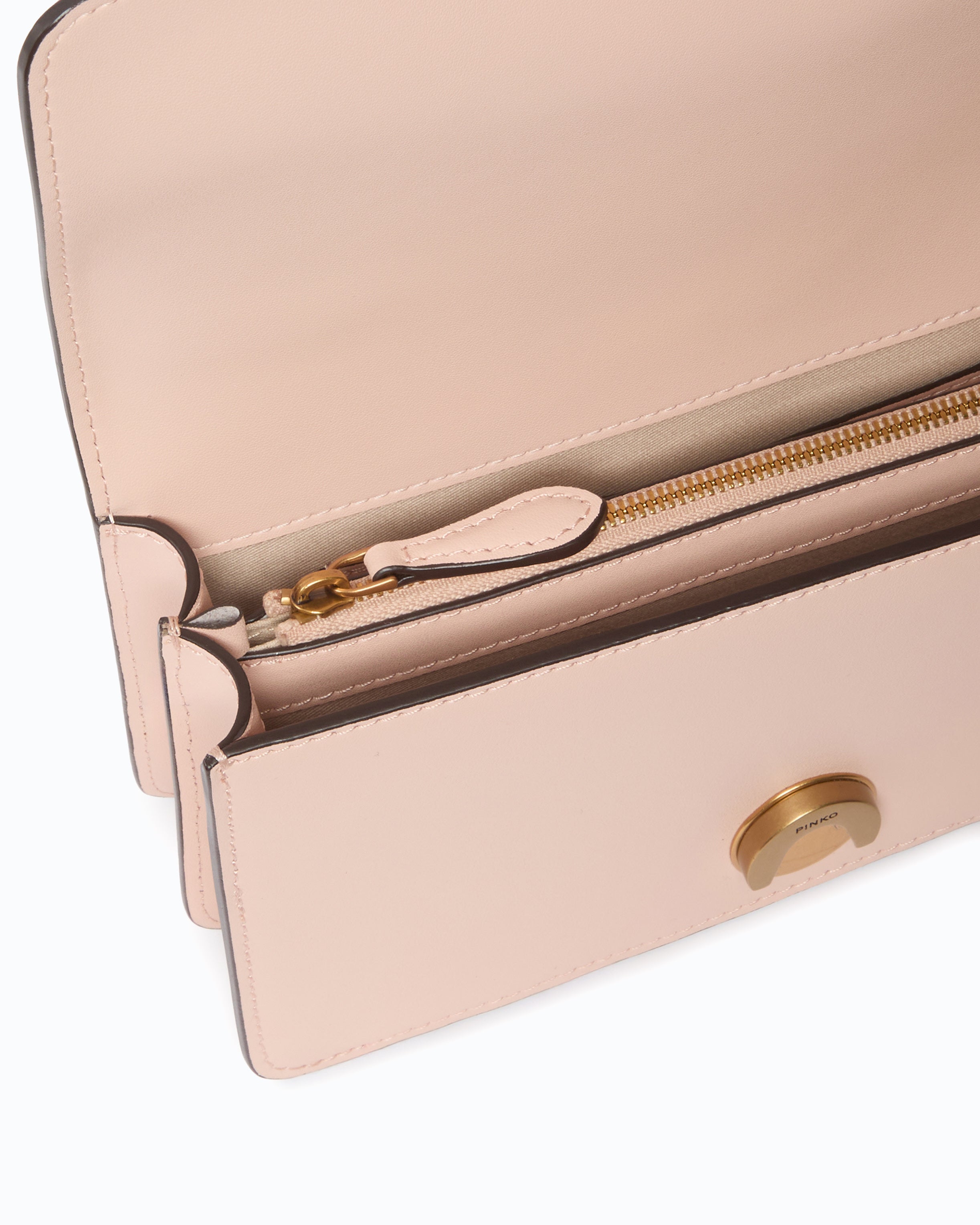 Pinko 107071A0F1 - Borsa a tracolla Mini Love Bag One in pelle con fibbia gioiello
