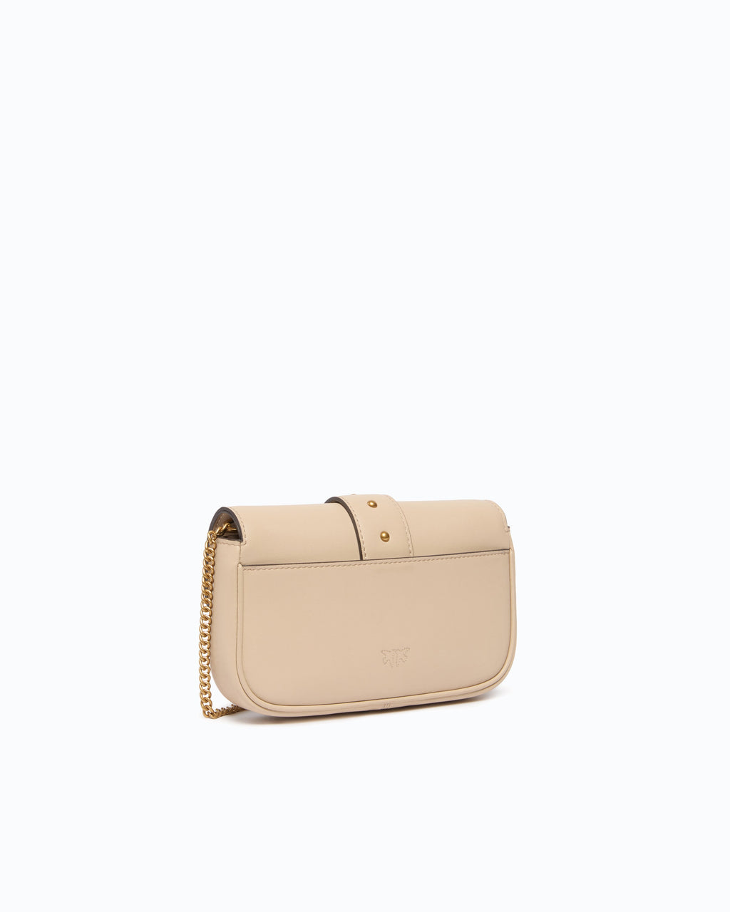 Pinko 107072A0F1 - Borsa a spalla piccola Love Bag Pocket in pelle con fibbia gioiello