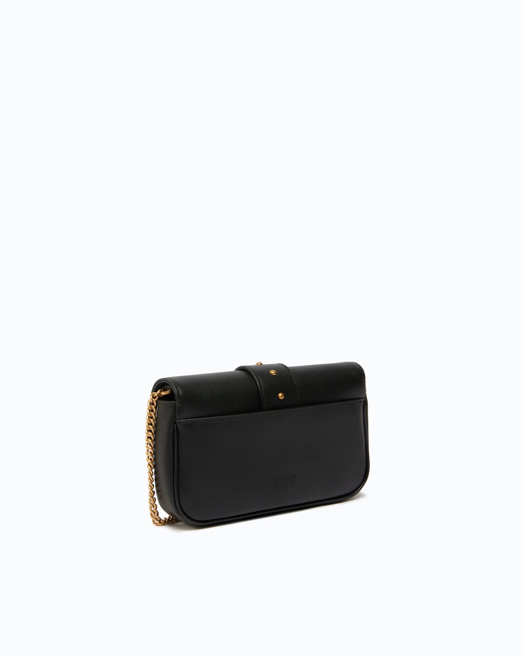 Pinko 107072A0F1 - Borsa a spalla piccola Love Bag Pocket in pelle con fibbia gioiello
