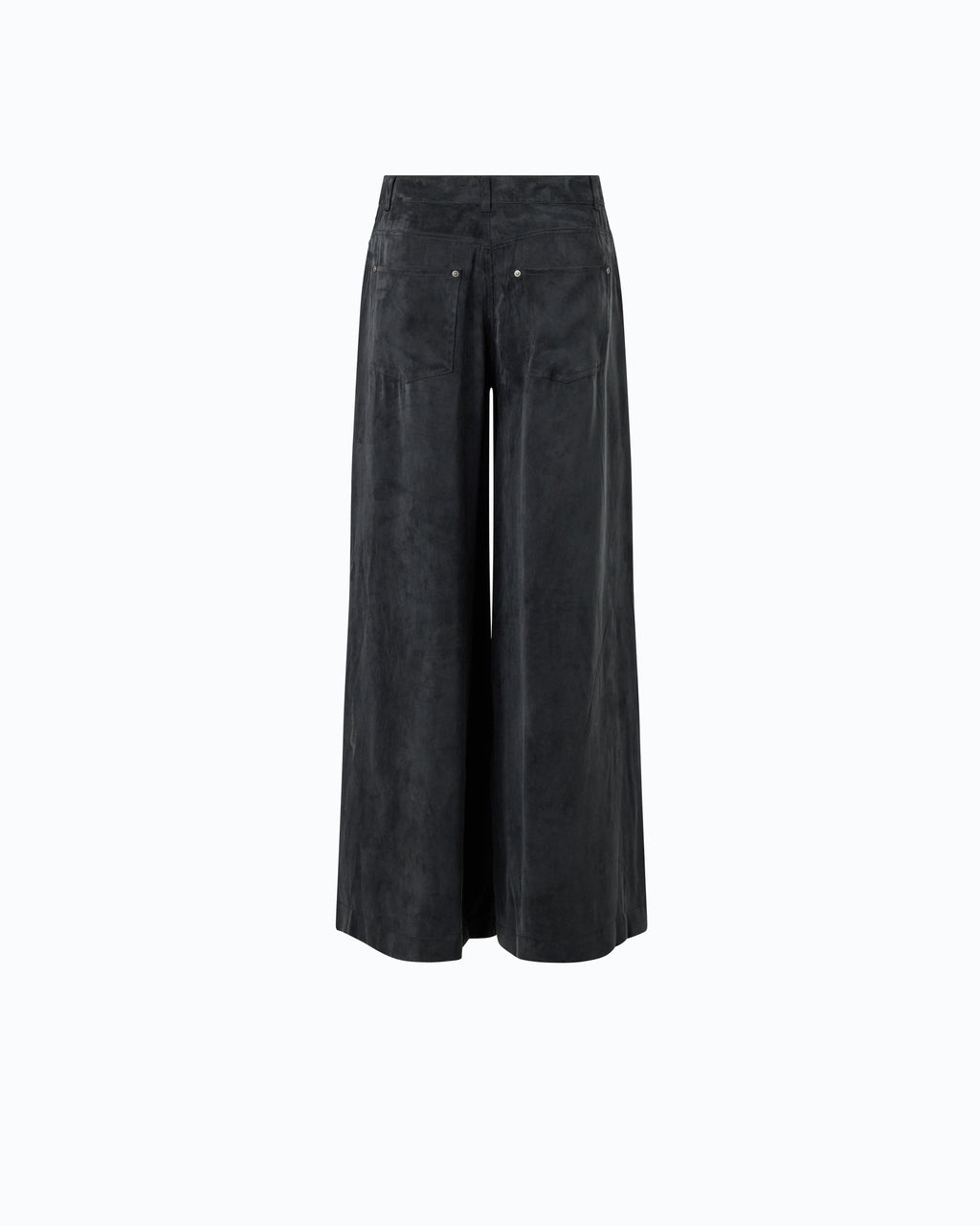 Pinko 107170A3F8 - Pantaloni palazzo in twill mano pesca
