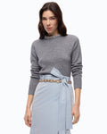 Pinko 107274A3GI - Maglia in misto lana con collo gioiello