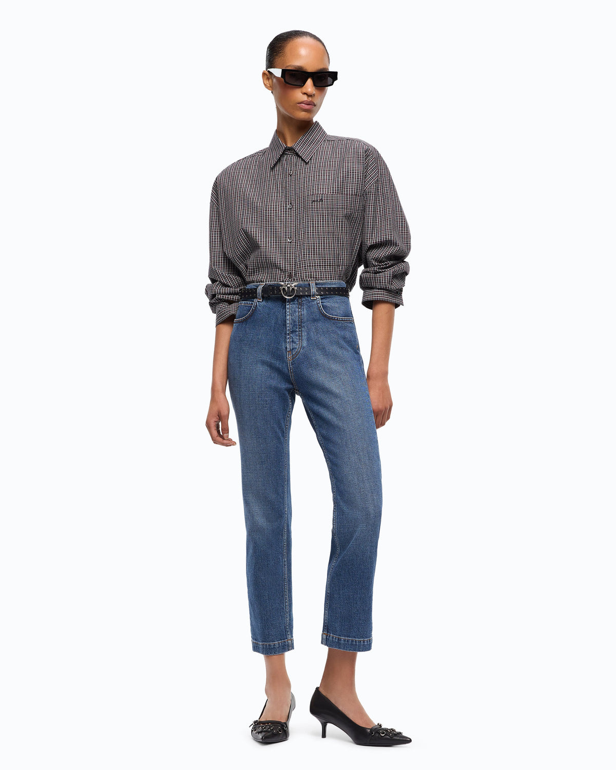Pinko 107385A3KA - Jeans slim cropped