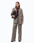 Pinko 107476A3FF - Pantaloni ampi a quadri