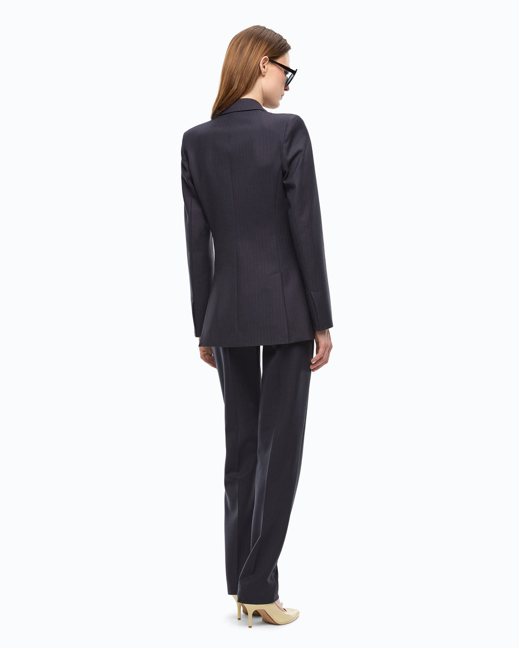Pinko 107513A3IF - Giacca slim doppiopetto in misto lana