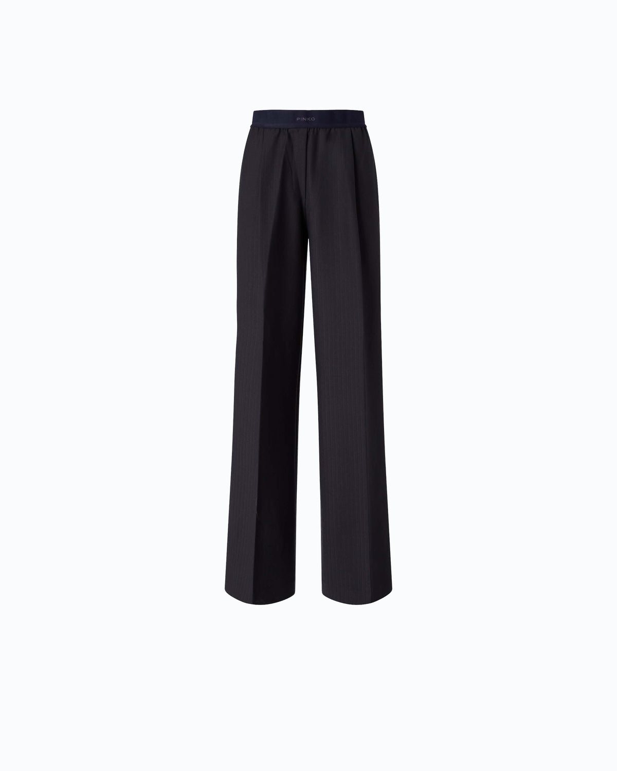 Pinko 107560A3IF - Pantaloni palazzo in misto lana stretch