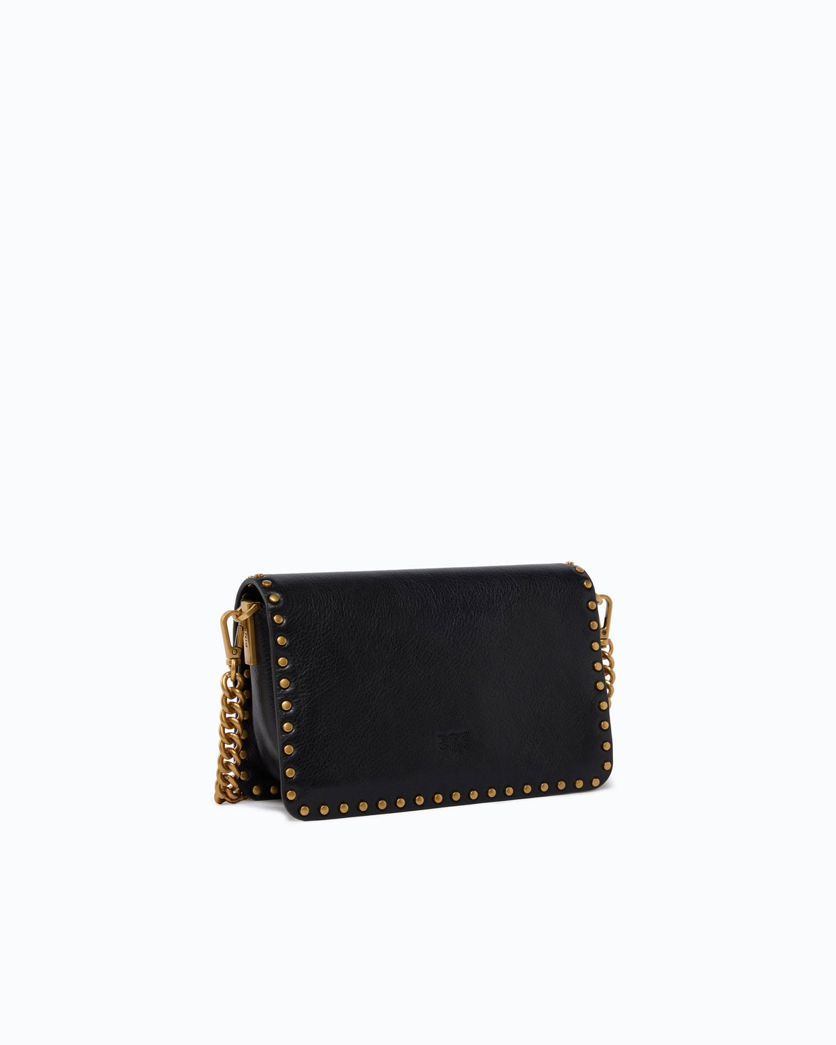Pinko 107665A2JG - Love One Slouchy small studded leather crossbody bag