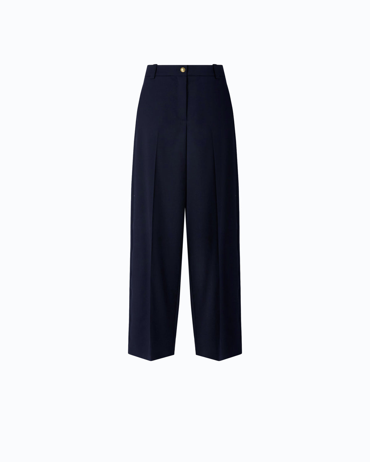Pinko 107712A3MS - Pantaloni barrel fit in misto lana