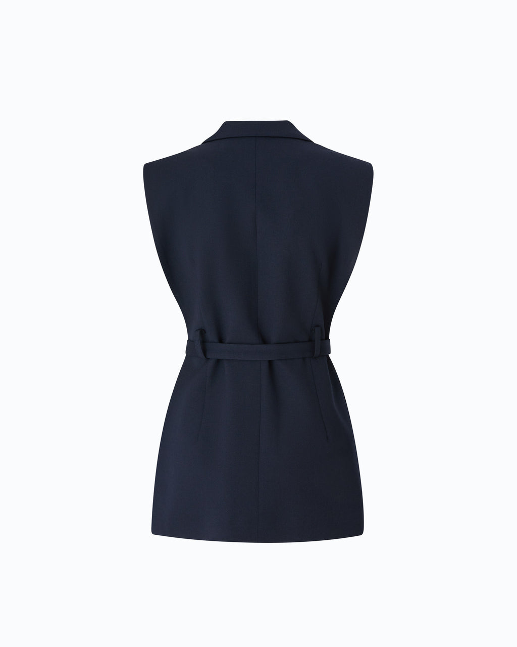 Pinko 107727A3MS - Side-slit vest jacket with belt