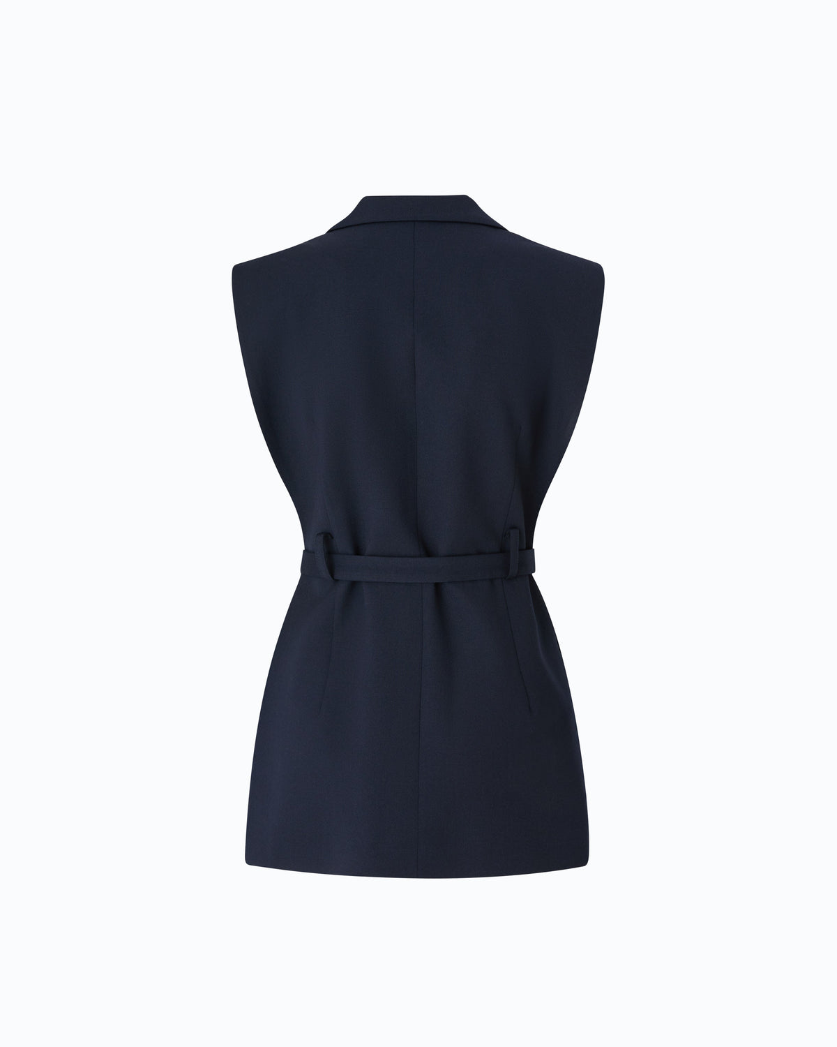Pinko 107727A3MS - Side-slit vest jacket with belt