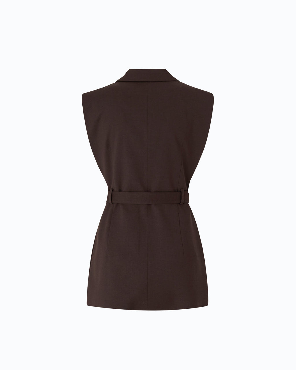 Pinko 107727A3MS - Giacca gilet aperta ai lati con cintura
