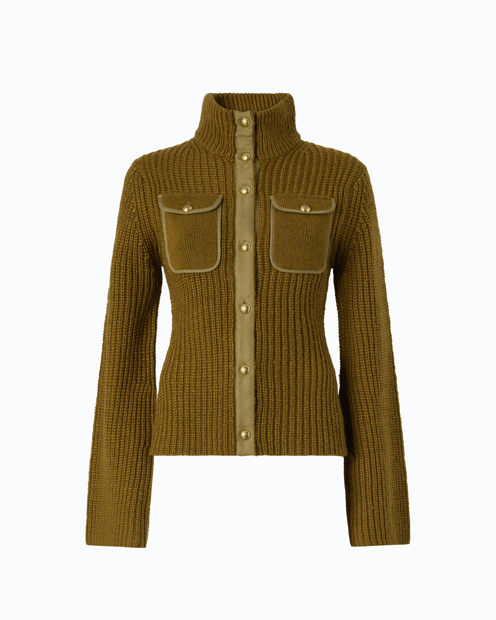 Pinko 107802A3OH - Cardigan a coste con tasche