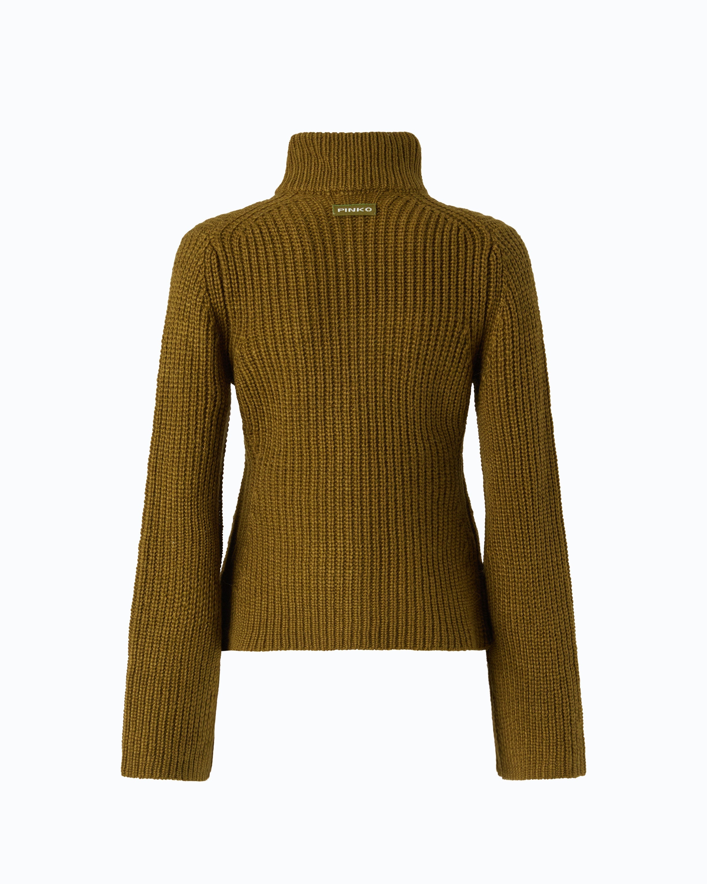 Pinko 107802A3OH - Cardigan a coste con tasche