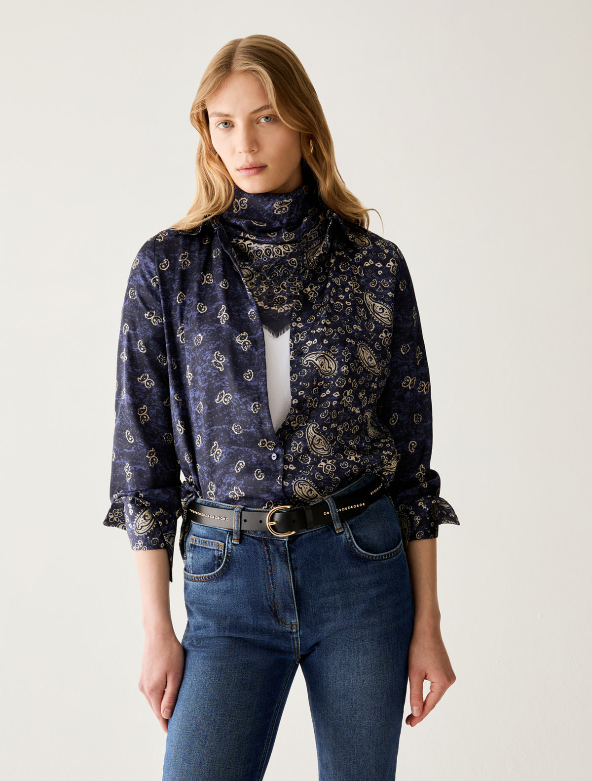 Pennyblack PBBRECENTE - Camicia in raso a fantasia - Vista 6