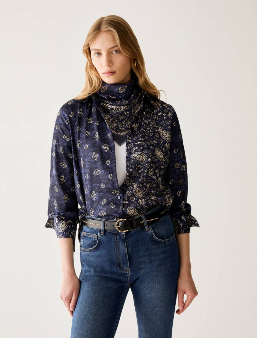Pennyblack PBBRECENTE - Camicia in raso a fantasia - Vista 1