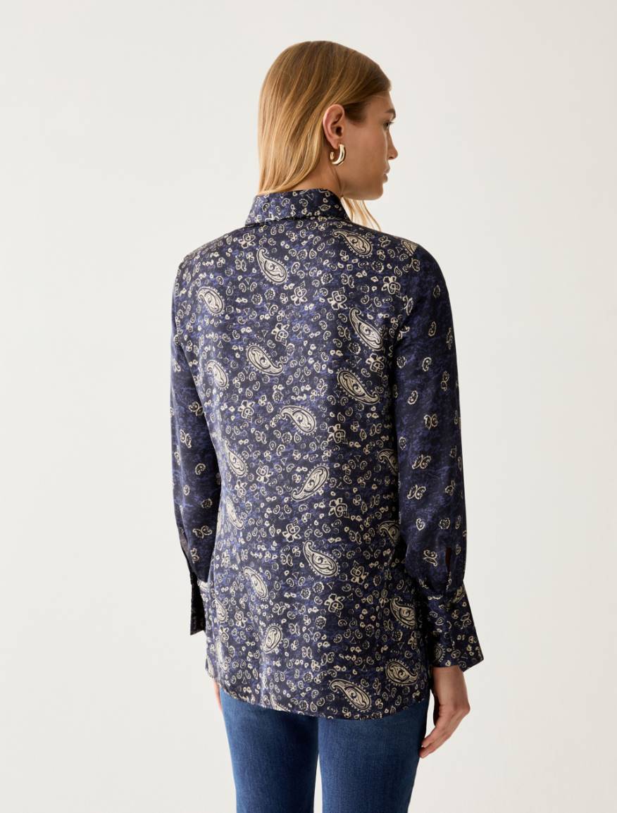 Pennyblack PBBRECENTE - Camicia in raso a fantasia - Vista 3