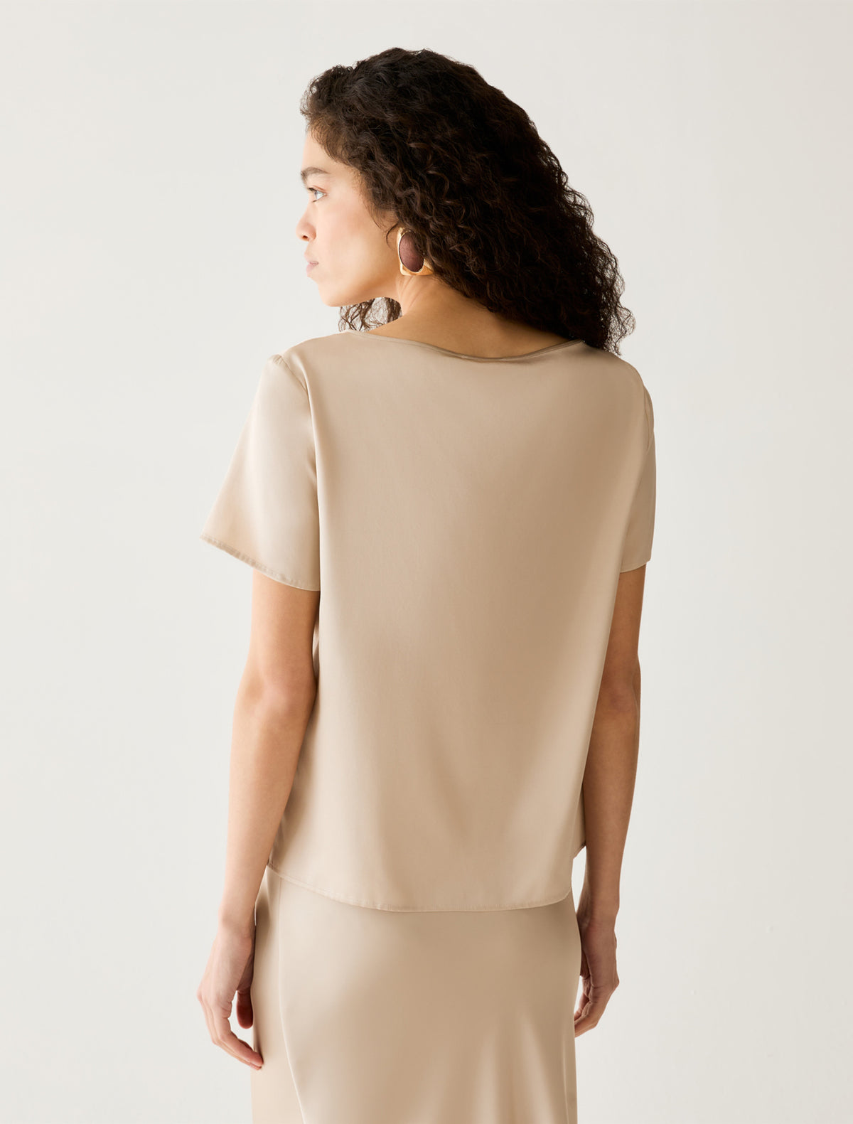 Pennyblack PBPLUDOVICA - T-shirt in raso di seta stretch - Vista 8