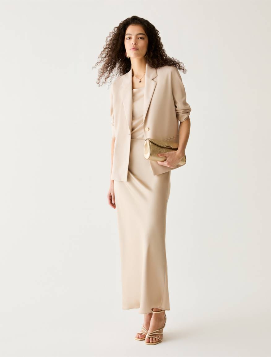 Pennyblack PBPLUDOVICA - T-shirt in raso di seta stretch - Vista 5