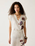 Pennyblack PBPSTRUZZO - Blusa in raso di seta con fiori - Vista 1