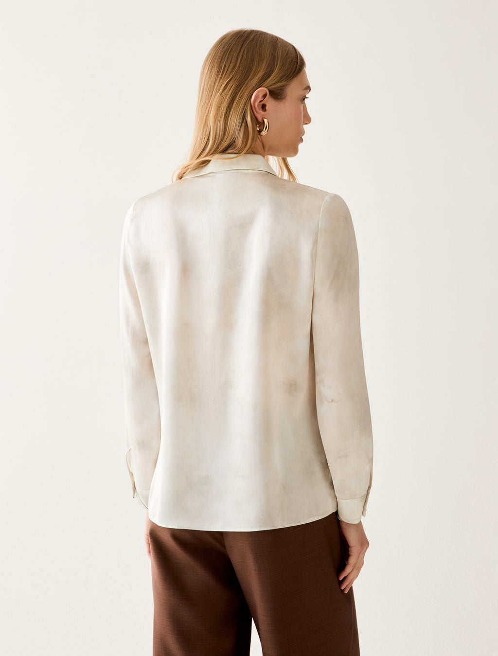 Pennyblack PBPARCA - Camicia in raso con fiori - Vista 8