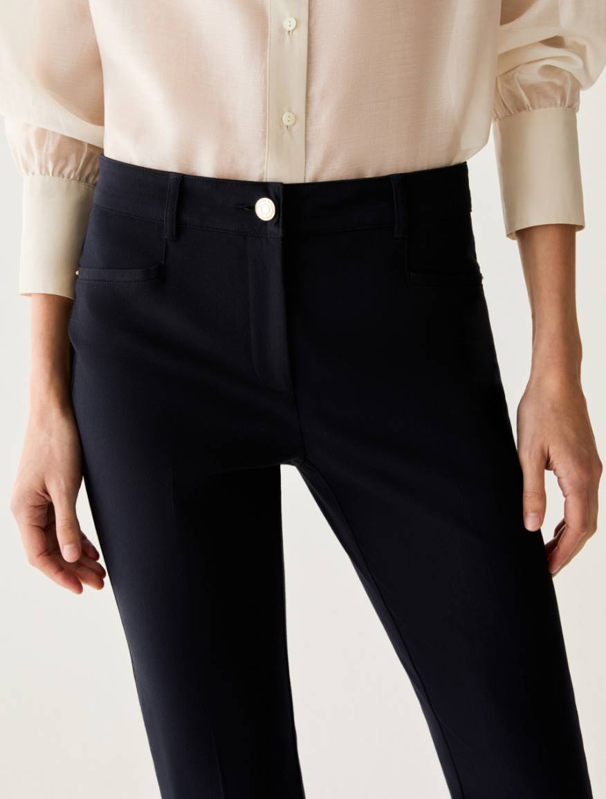 Pennyblack PBBFLARE - Pantaloni mini-flare fit - Vista 4