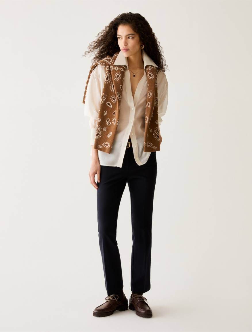 Pennyblack PBBFLARE - Pantaloni mini-flare fit - Vista 5