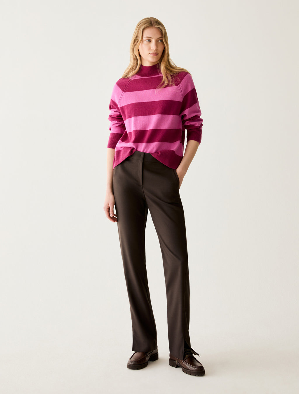 Pennyblack PBPRONCHI - Pantaloni con dettagli in raso - Vista 6