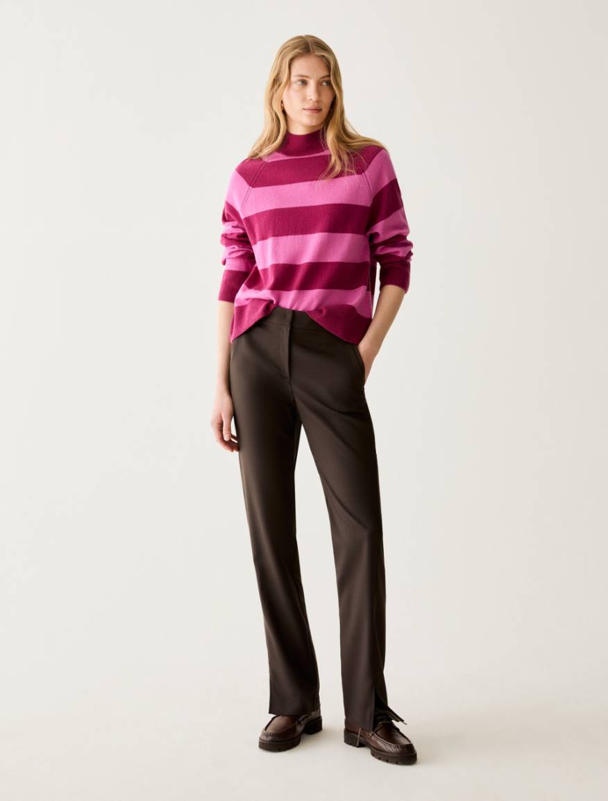 Pennyblack PBPRONCHI - Pantaloni con dettagli in raso - Vista 1