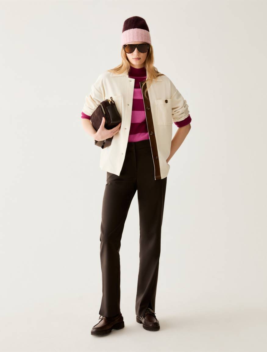 Pennyblack PBPRONCHI - Pantaloni con dettagli in raso - Vista 5