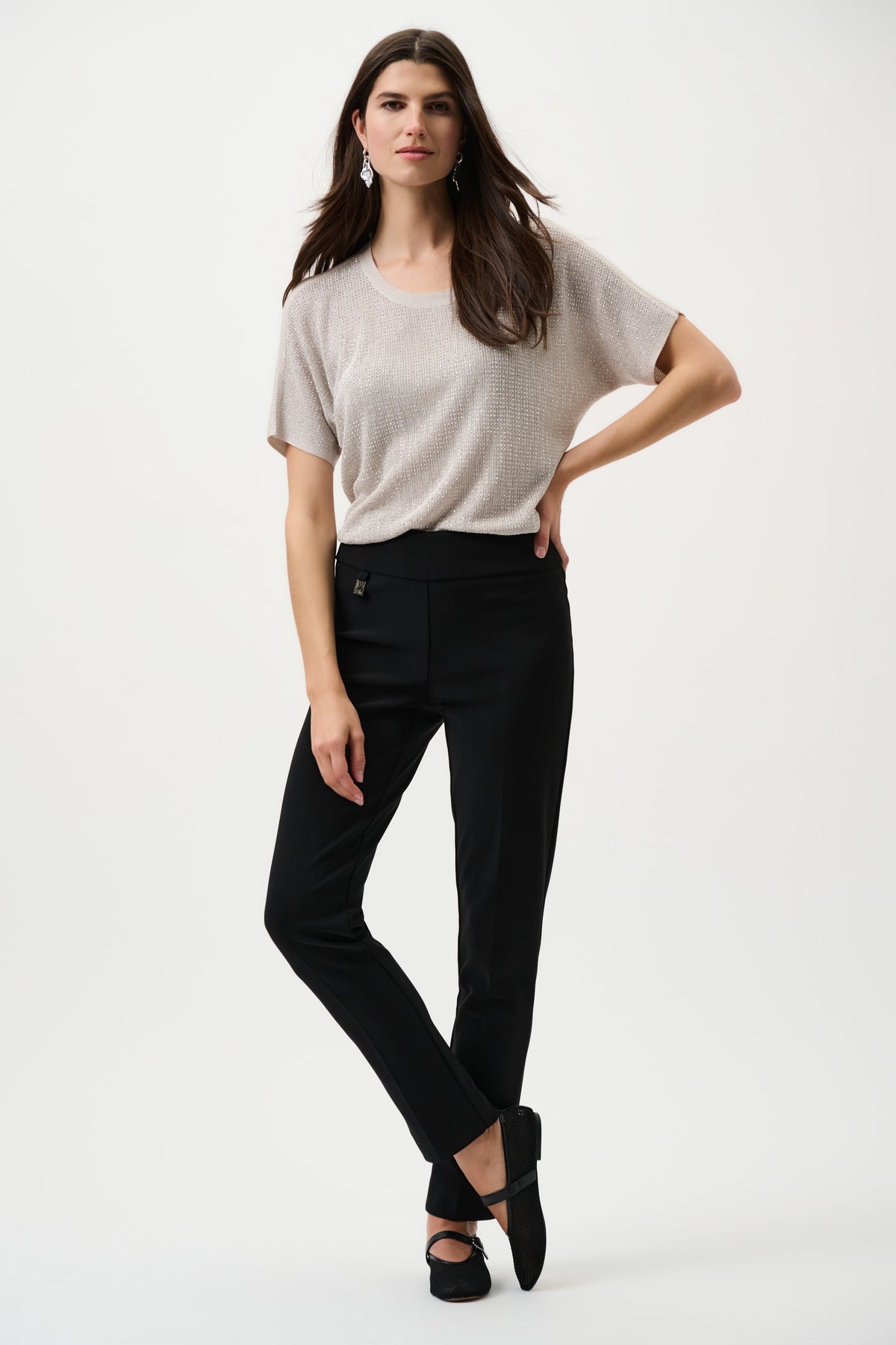 Ribkoff 144092 - Pantaloni sartoriali slim classici