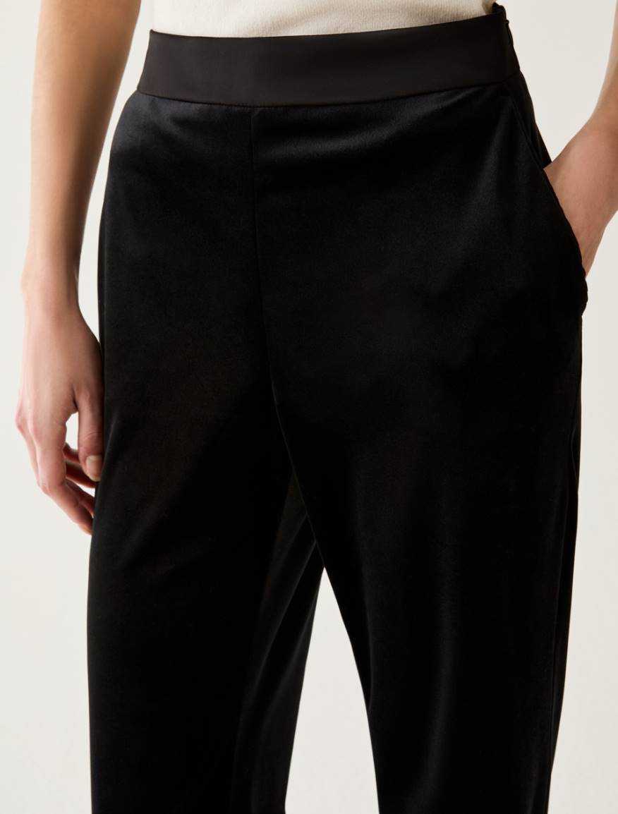Pennyblack PBPPAPRICA - Pantaloni in jersey velluto - Vista 4