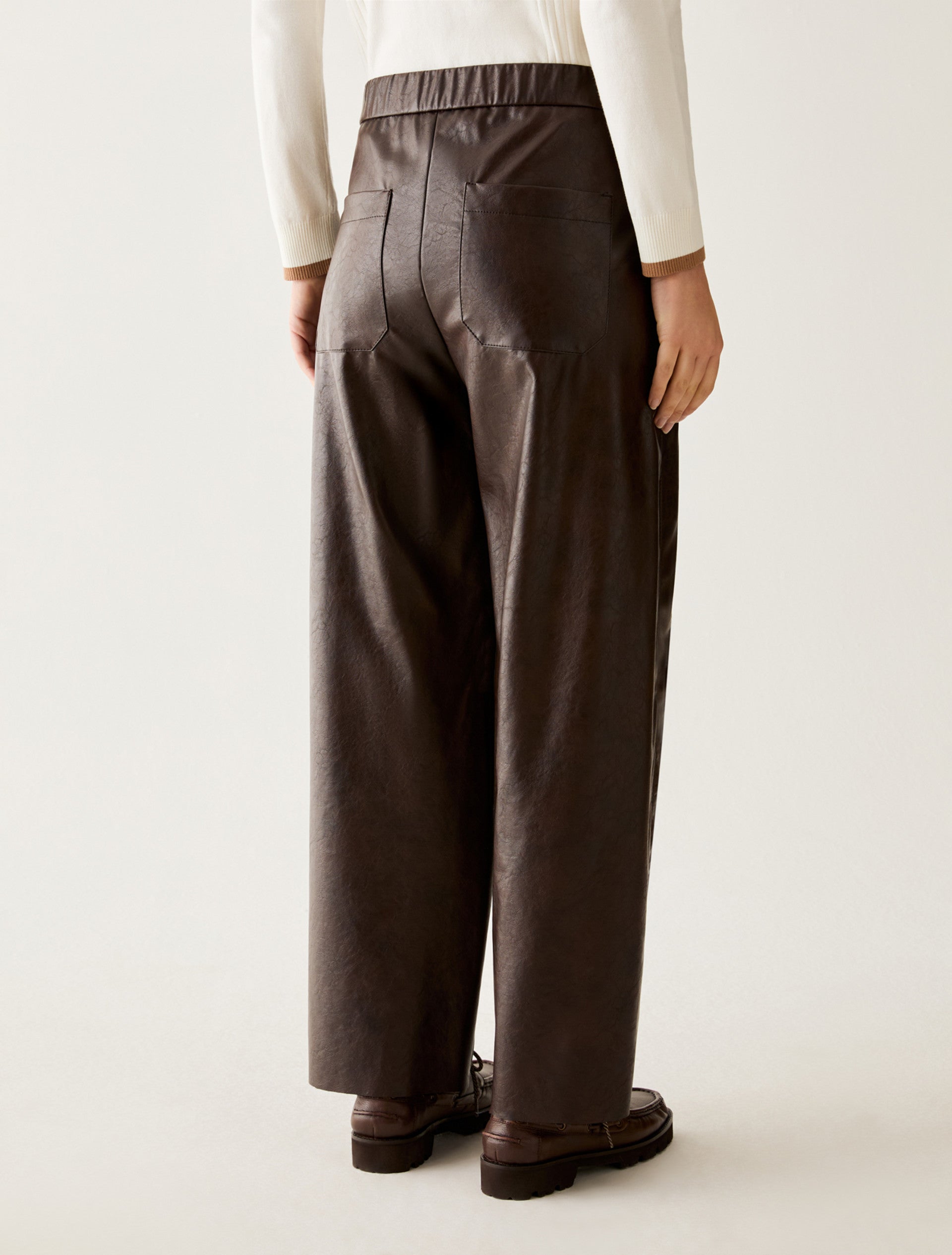 Pennyblack PBBBOCCALE - Pantaloni in jersey spalmato - Vista 8