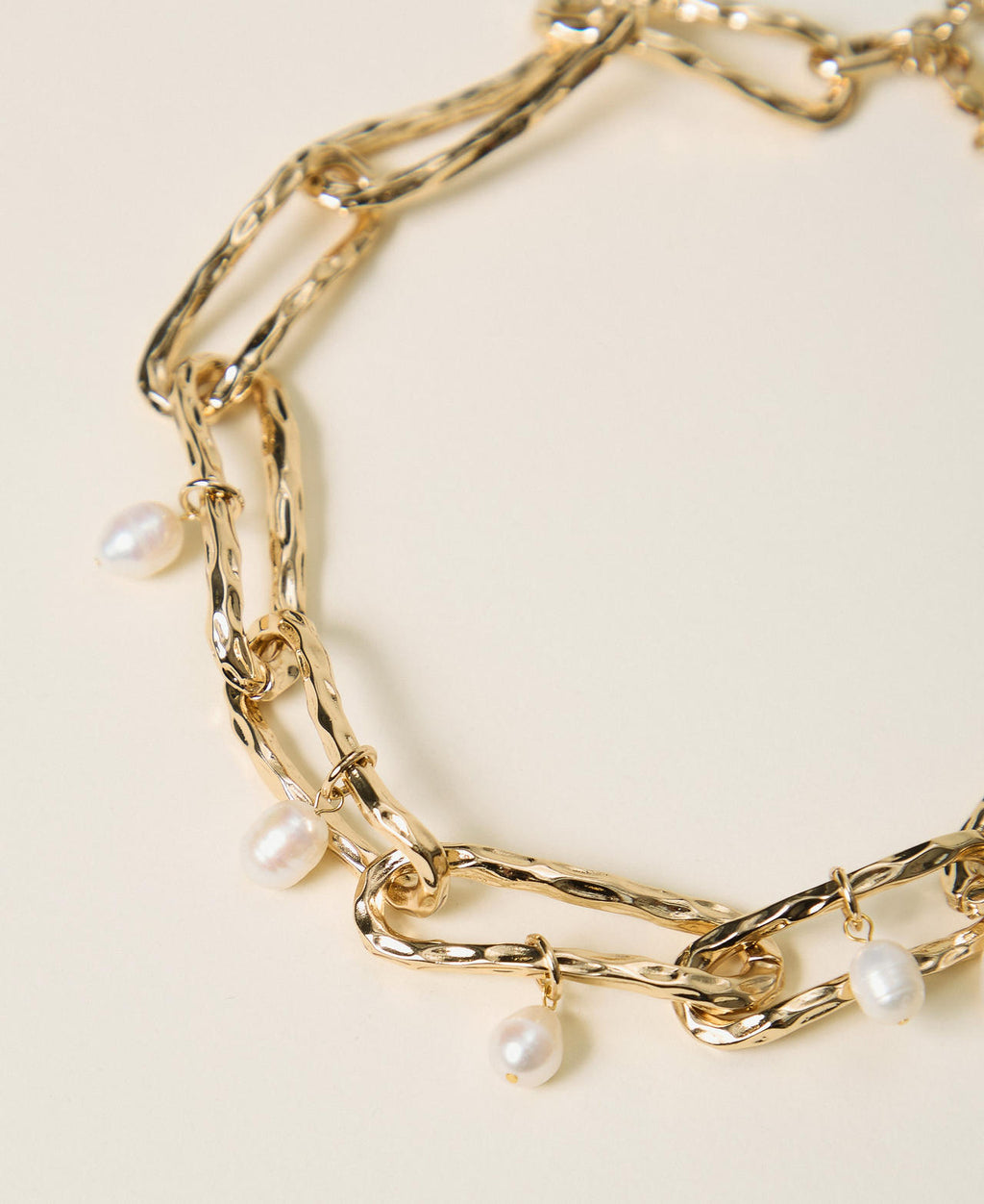 Twinset 262TA4020 - Collana girocollo con perle