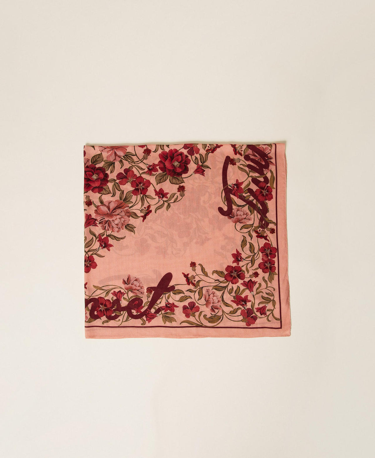 Twinset 262TA4640 - Kefiah con stampa a fiori