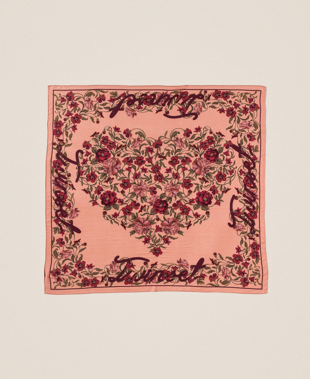 Twinset 262TA4640 - Kefiah con stampa a fiori
