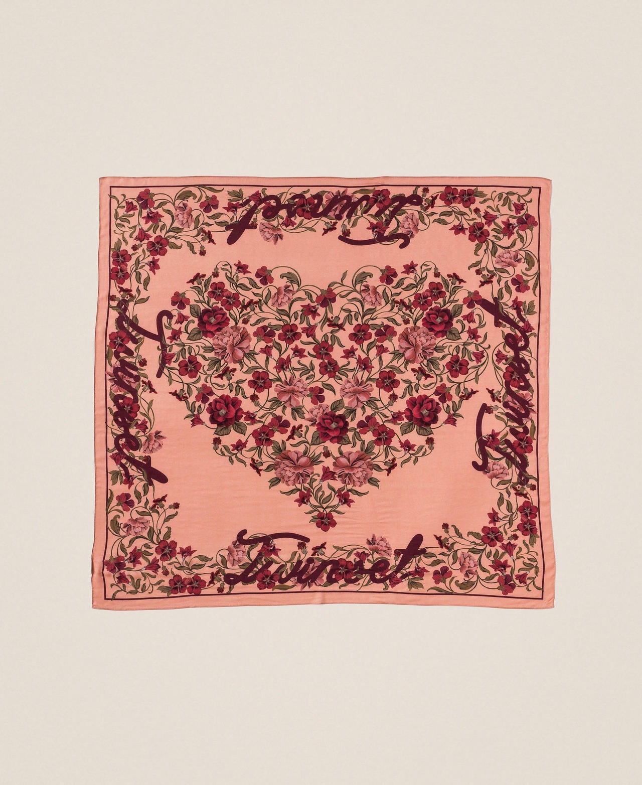 Twinset 262TA4640 - Kefiah con stampa a fiori