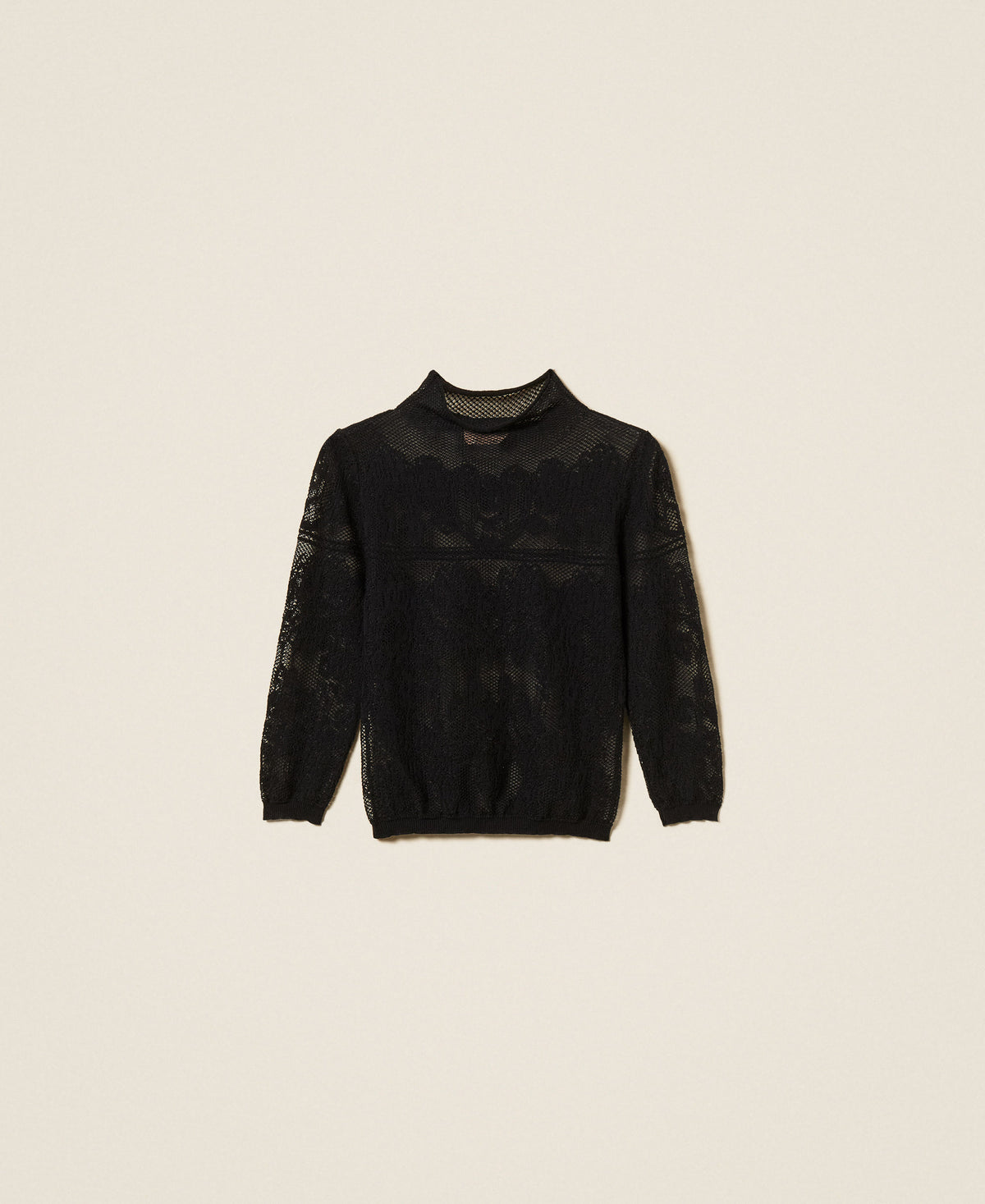 Twinset 262TF3031 - Maglia a lupetto jacquard