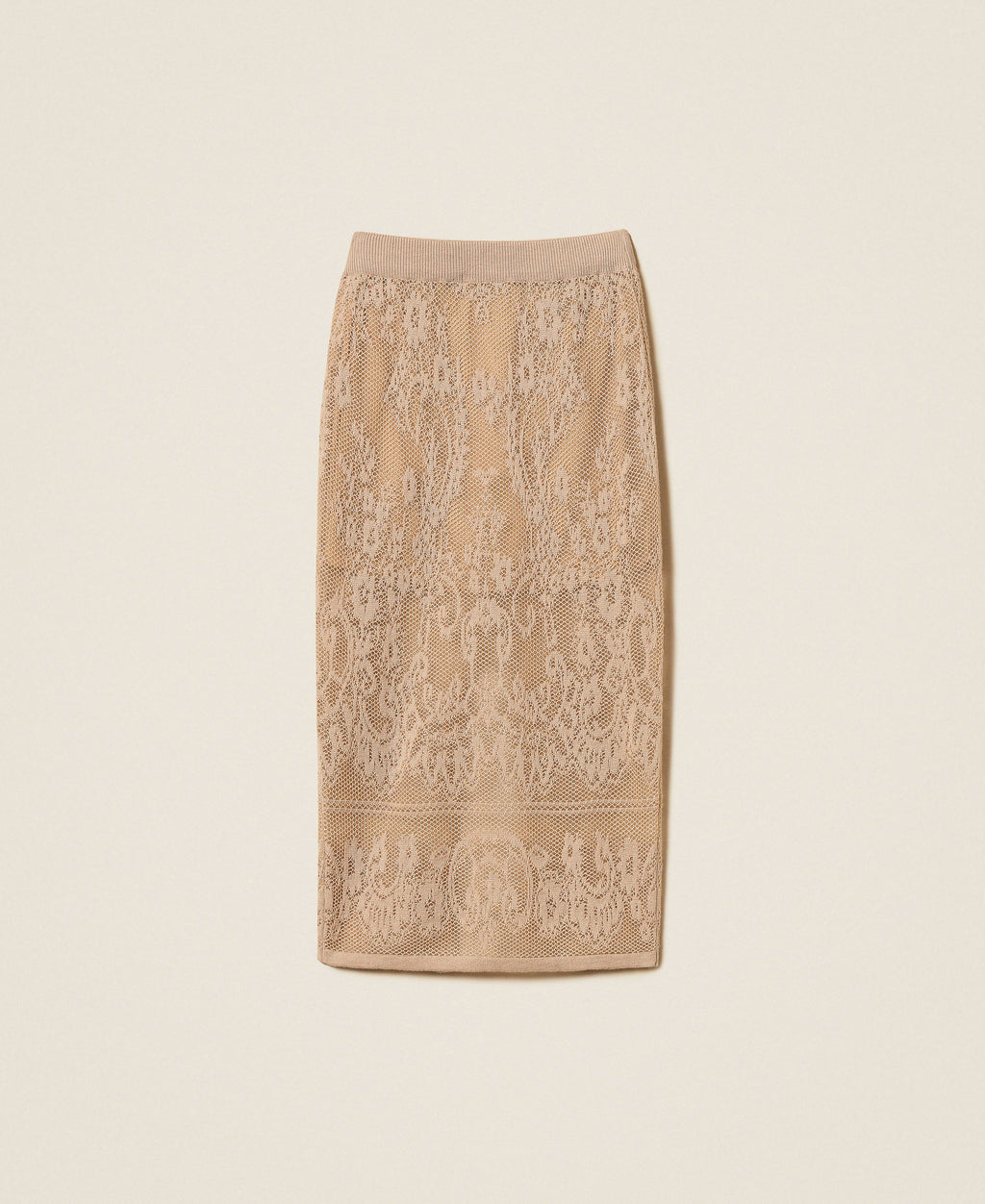 Twinset 262TF3032 - Gonna longuette in maglia jacquard