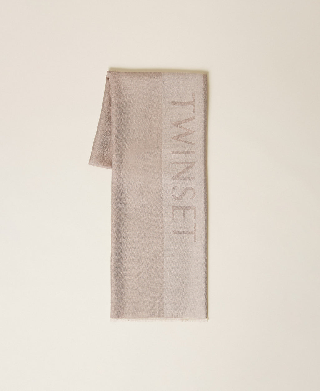 Twinset 262TO5490 - Stola jacquard con logo